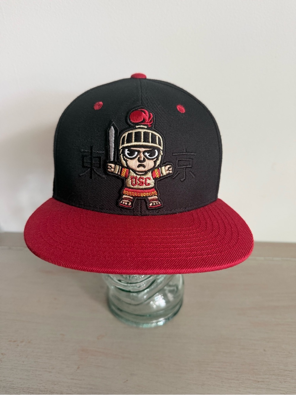 USC TROJANS x  Tokyodachi Flat Bill Cap Kawaii Chibi Mascot Zephyr SnapBack Hat